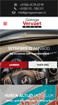 Mobile Screenshot of garagevervaet.nl