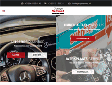 Tablet Screenshot of garagevervaet.nl